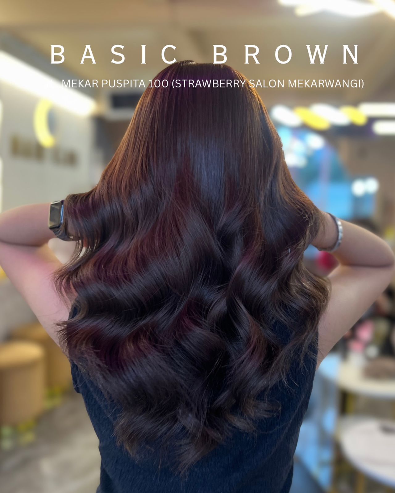 Basic Color — Coffee Brown Wave